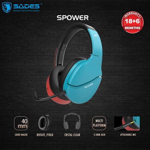 Sades SPower Multi-Platform Gaming Headset|eclipsemy.com