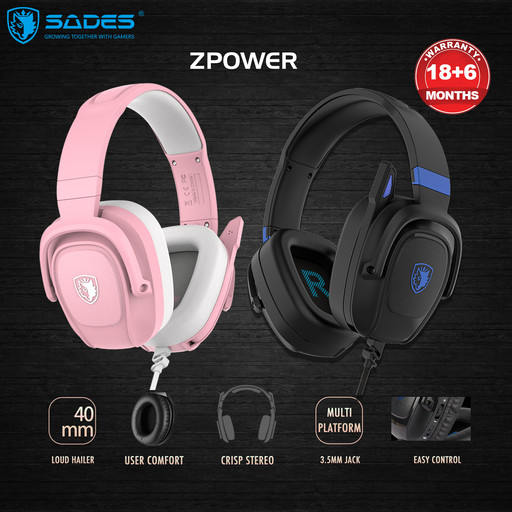 Sades Zpower Multi-platform Gaming Headset|eclipsemy.com