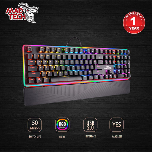 Madtech K701 RGB Gaming Keyboard|eclipsemy.com