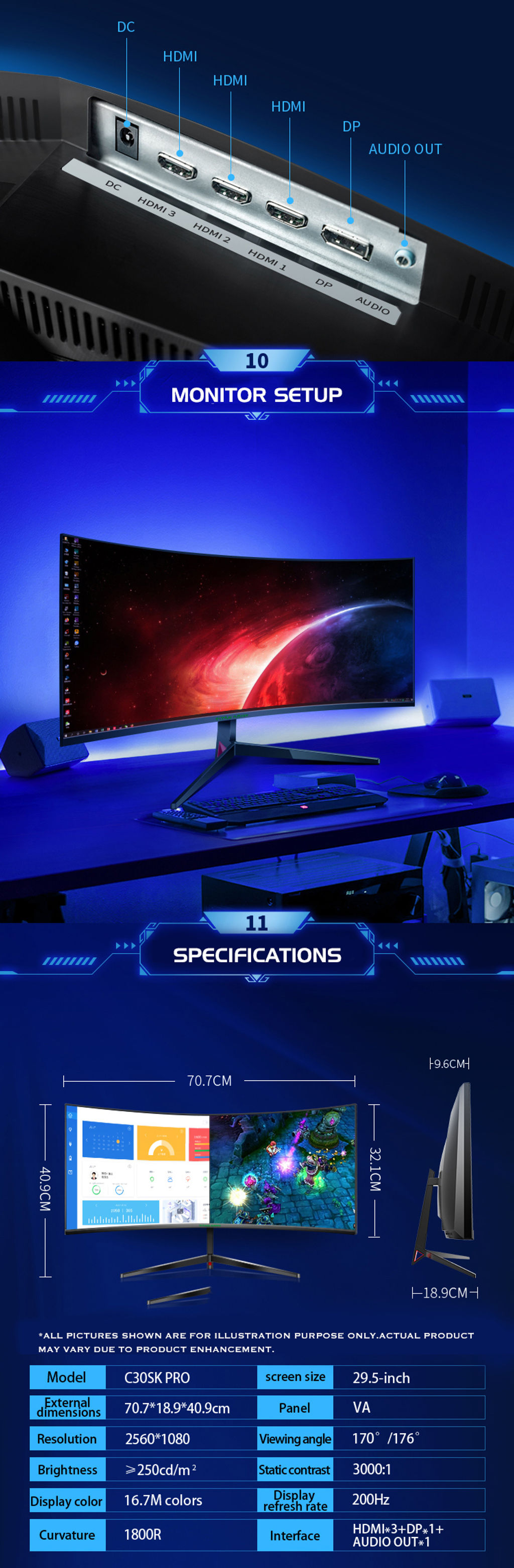 Titan-Army-30-Curved-Ultrawide-219-200Hz-VA-Gaming-Monitor-C30SK-PRO