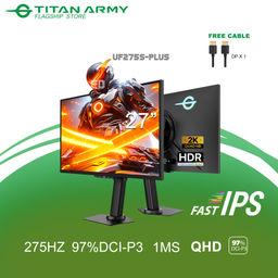 Titan Army 27 inch QHD Fast IPS OC 275Hz 1ms HDR600 Gaming Monitor (TA-UF275S PLUS)
